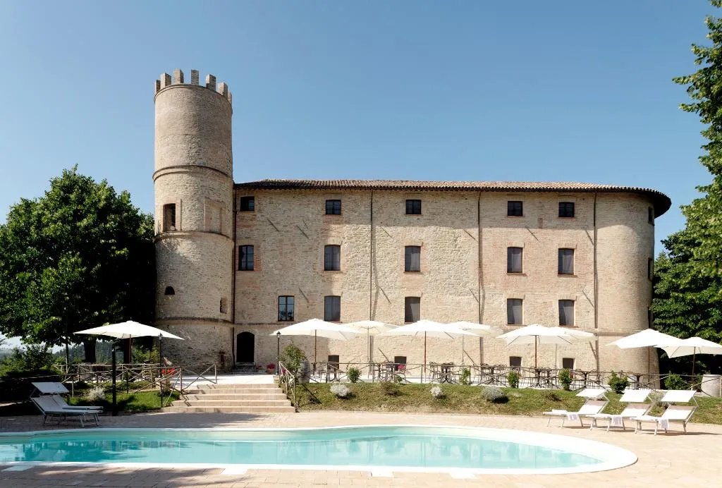 General view, Castello di Baccaresca, Umbria