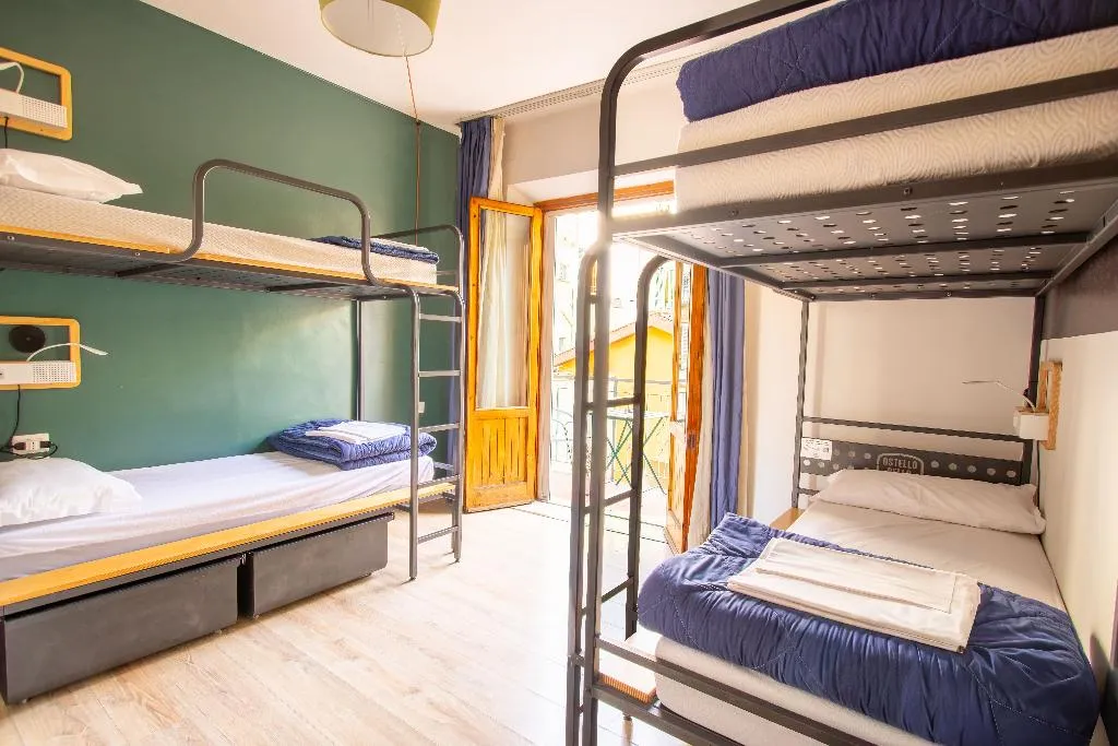 Bed in dormitory BUNK BED Room, Ostello Bello Firenze, Florence