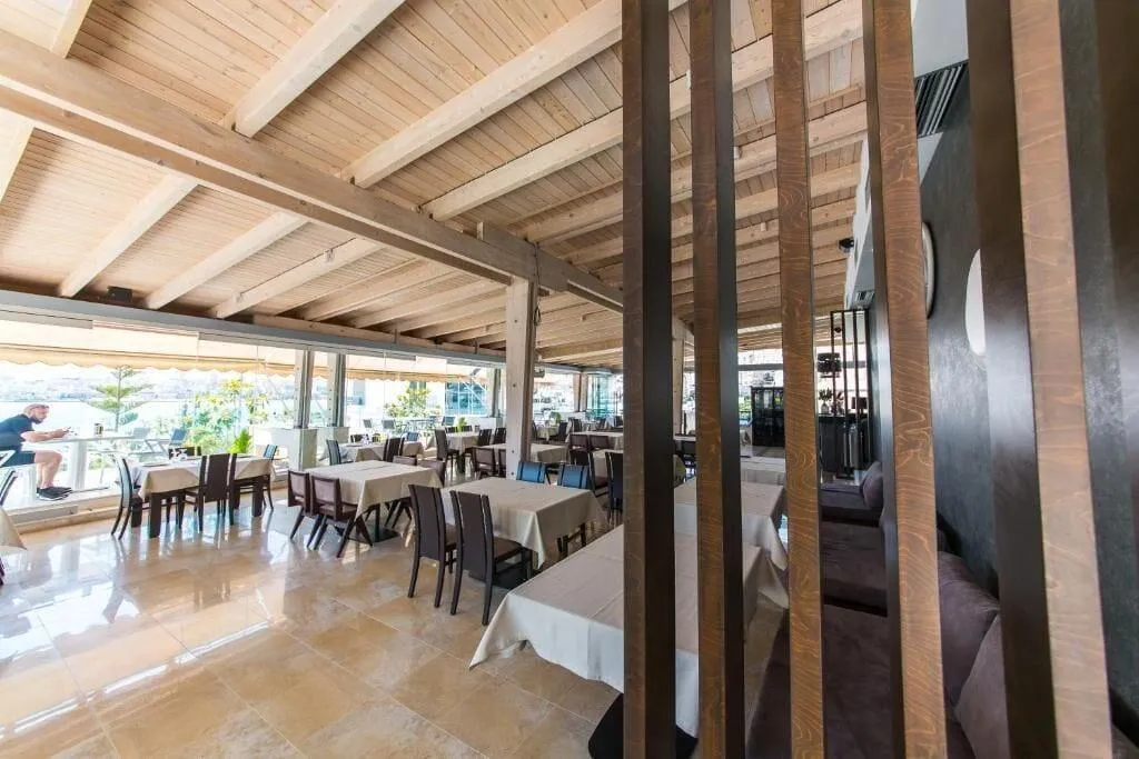 Restaurant, Hotel Agimi&S, Southern Albania