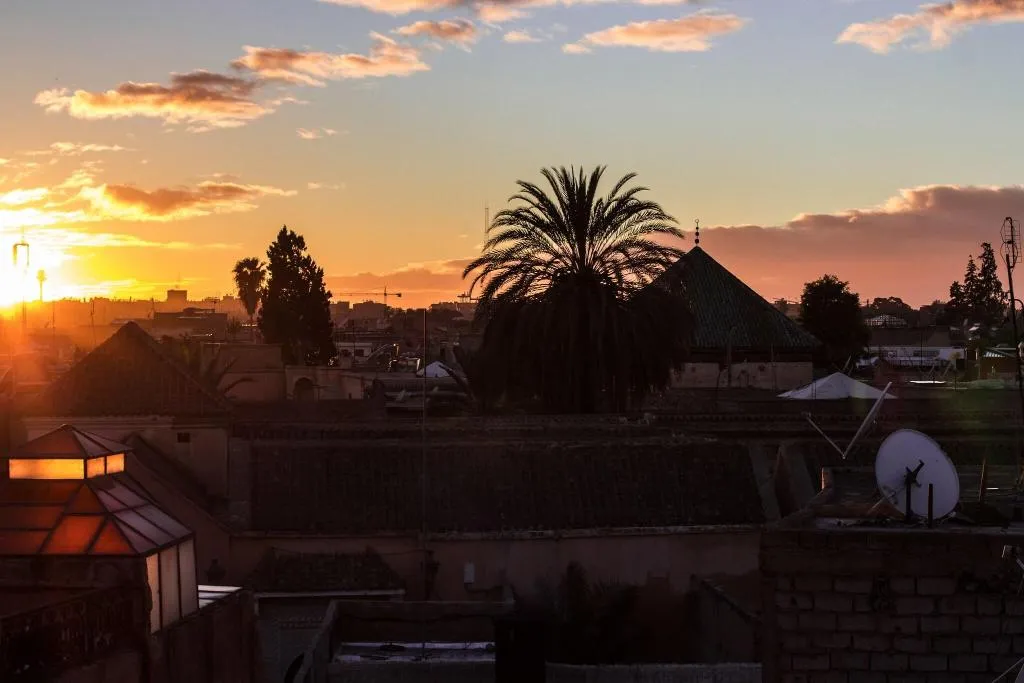 General view, Riad Amina, Marrakech