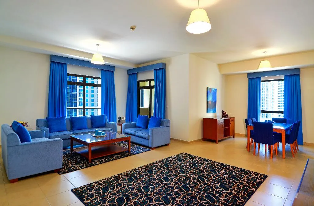 APARTMENT TWO BEDROOMS Room, Roda Amwaj Suites Jumeirah Beach Residence, Dubai