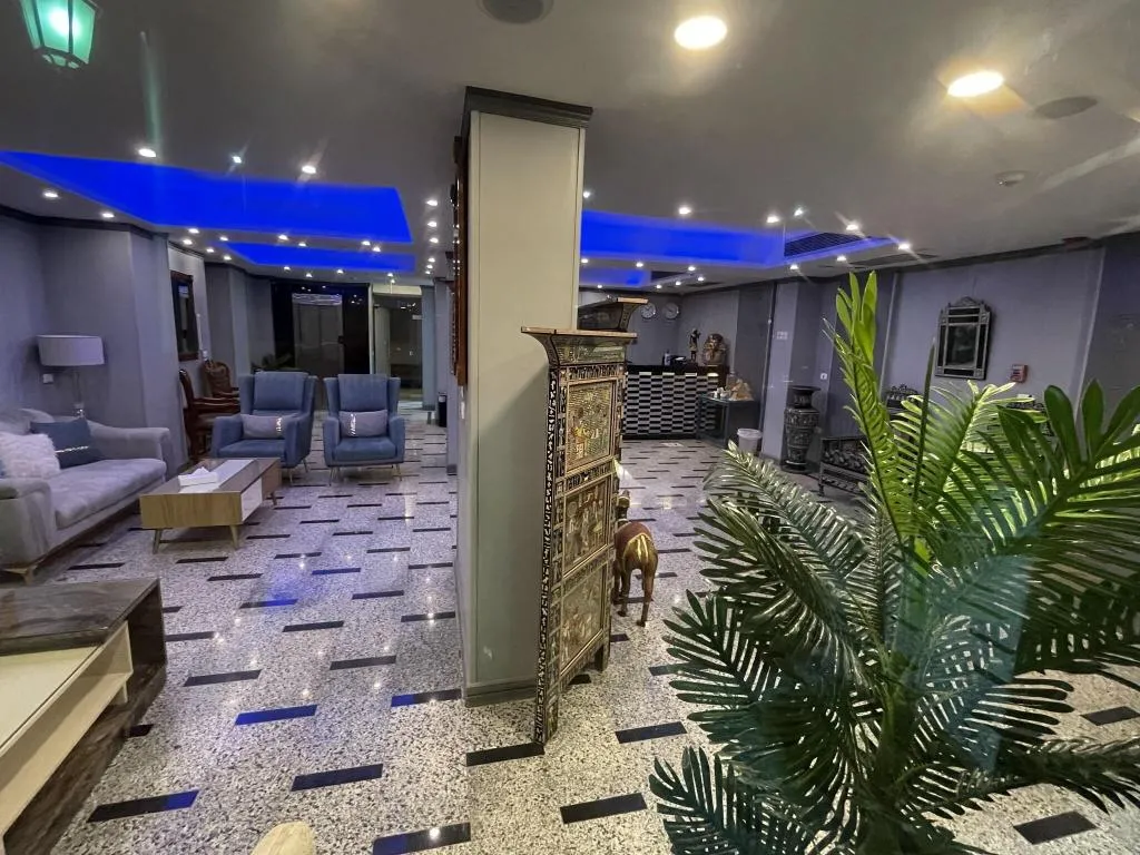 Lobby, Turquoise Pyramids Hotel, Cairo