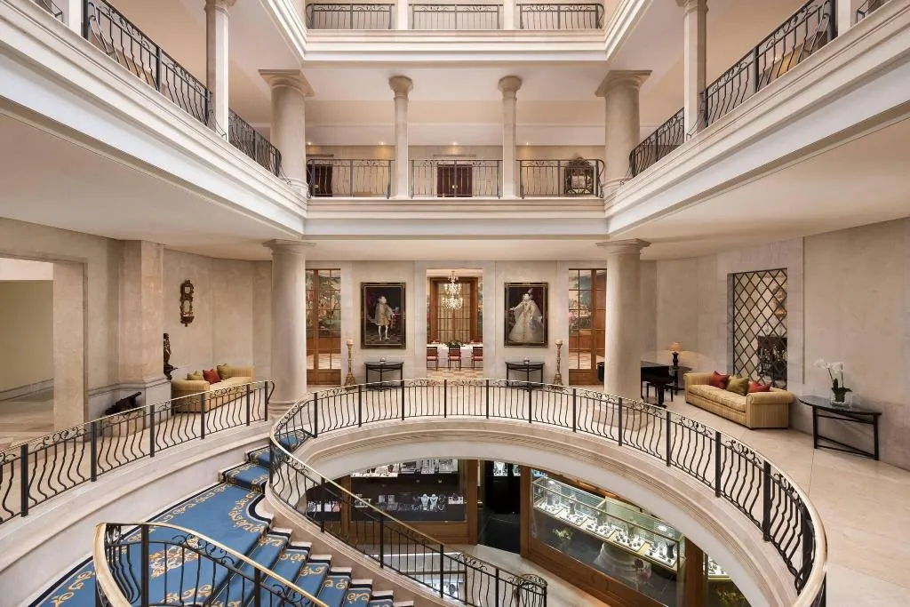 Lobby, Castillo Hotel Son Vida, Majorca