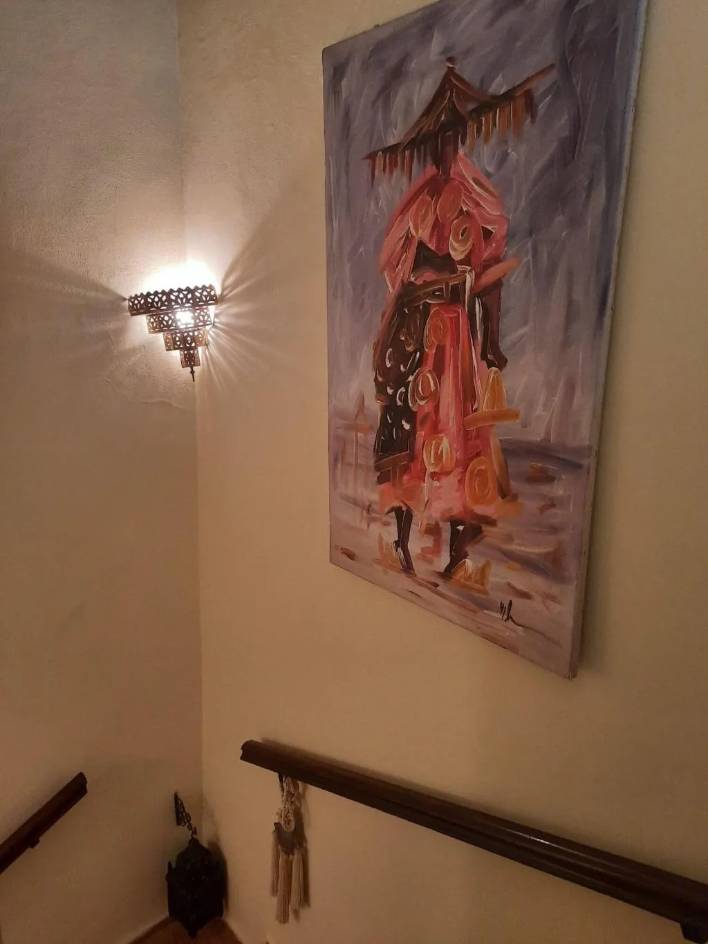 Lobby, Riad Aubrac, Marrakech