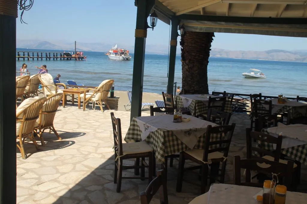 Restaurant, Akti Panela, Corfu