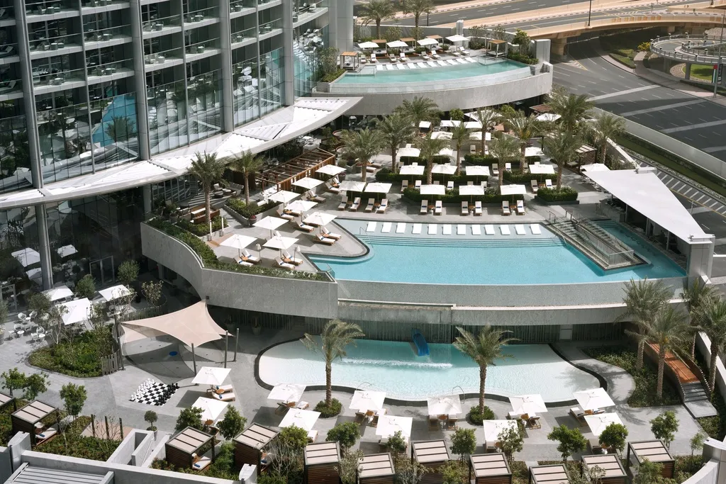 Pool, Kempinski The Boulevard Dubai, Dubai