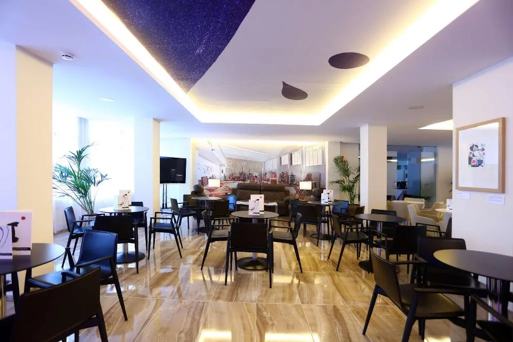 Bar, Hotel Joan Miro Museum, Majorca