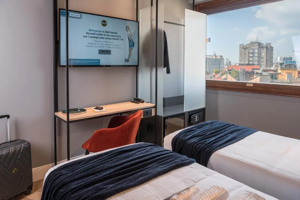 TWIN STANDARD Room, B&B Hotel Milano City Center Duomo, Milan