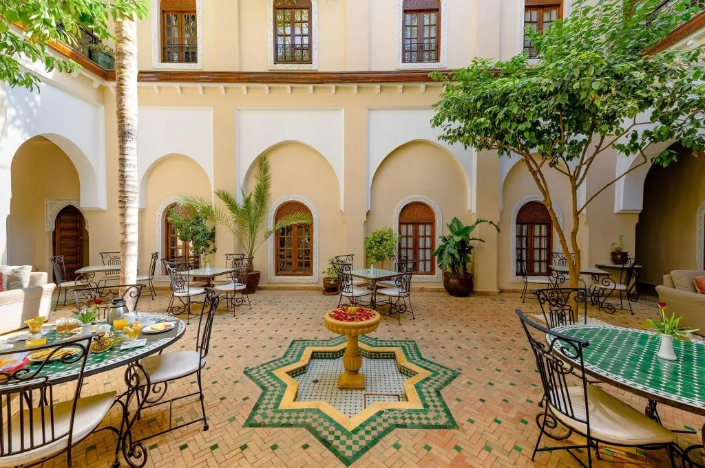 Lobby, Riad Amina, Marrakech