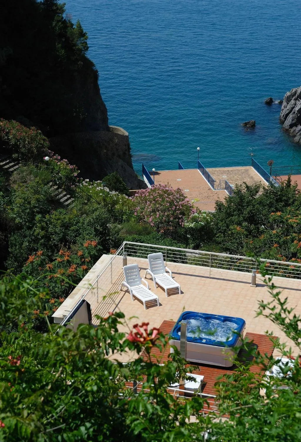 Terrace, Residence La Dolce Vita, Naples