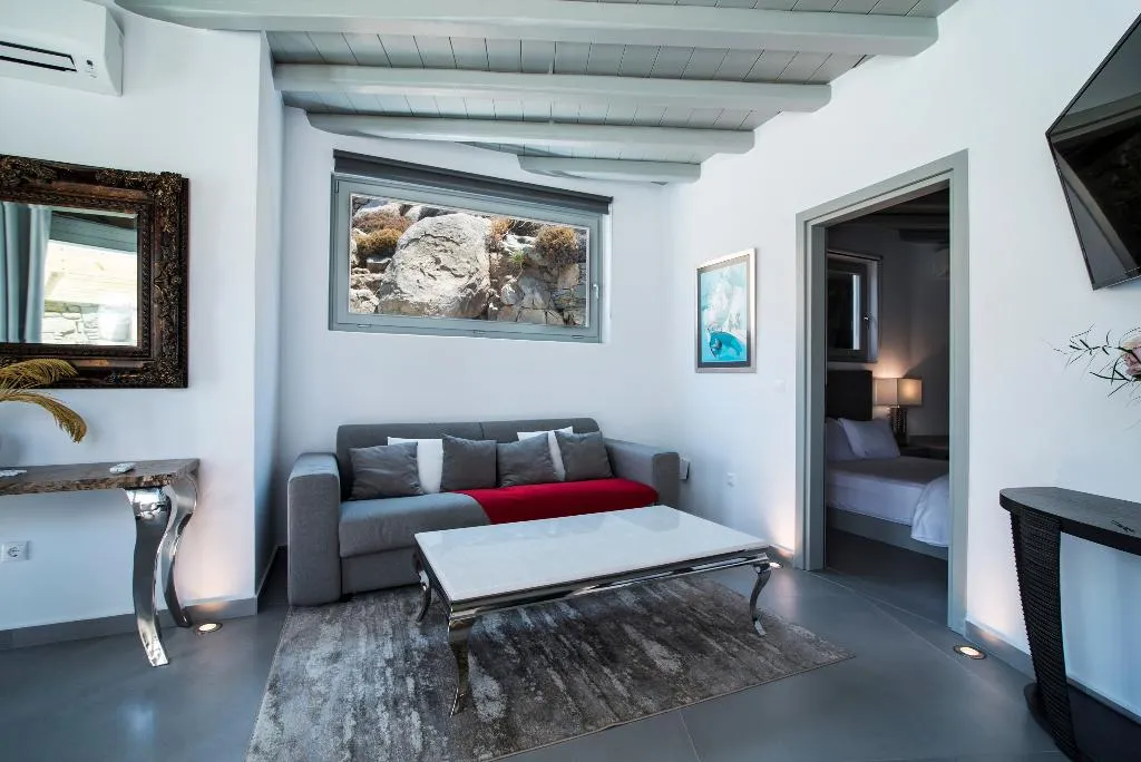 VILLA DELUXE THREE BEDROOM Room, Greco Philia Elia Mykonos, Halkidiki