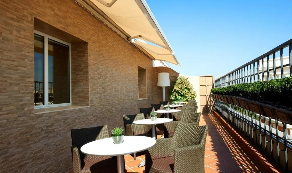 Terrace, The Palace, A Luxury Collection Hotel, Madrid