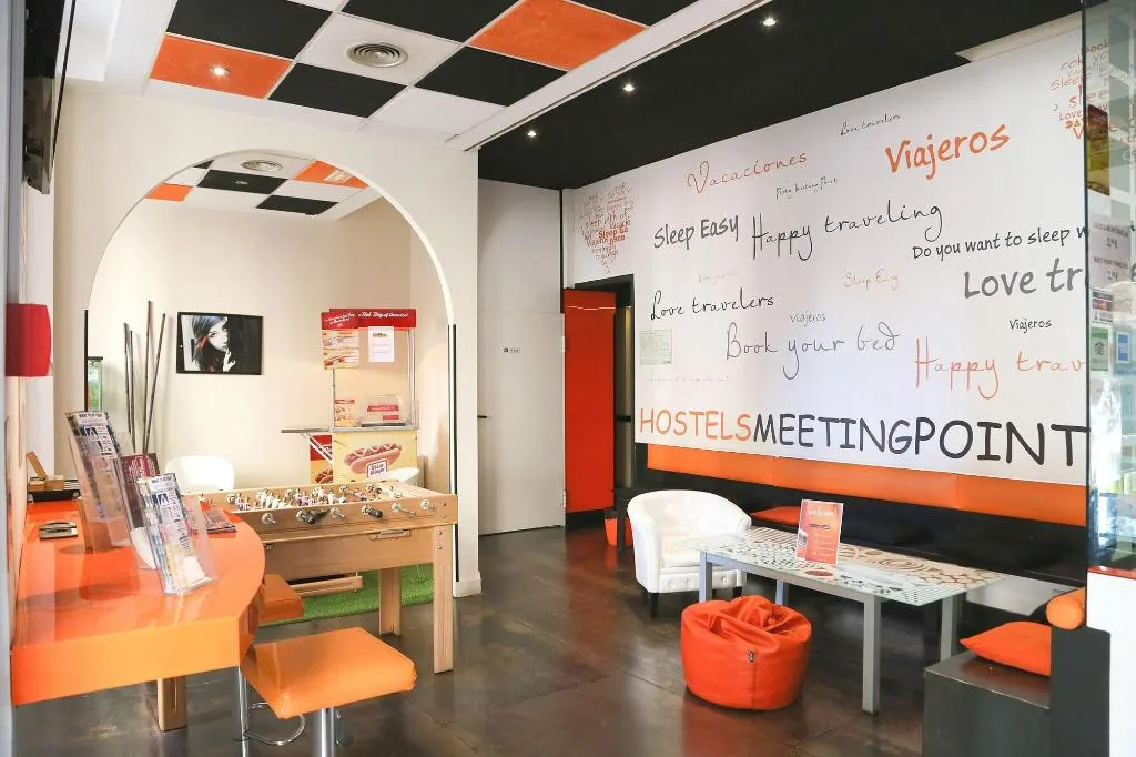Lobby, Hostels Meetingpoint, Madrid