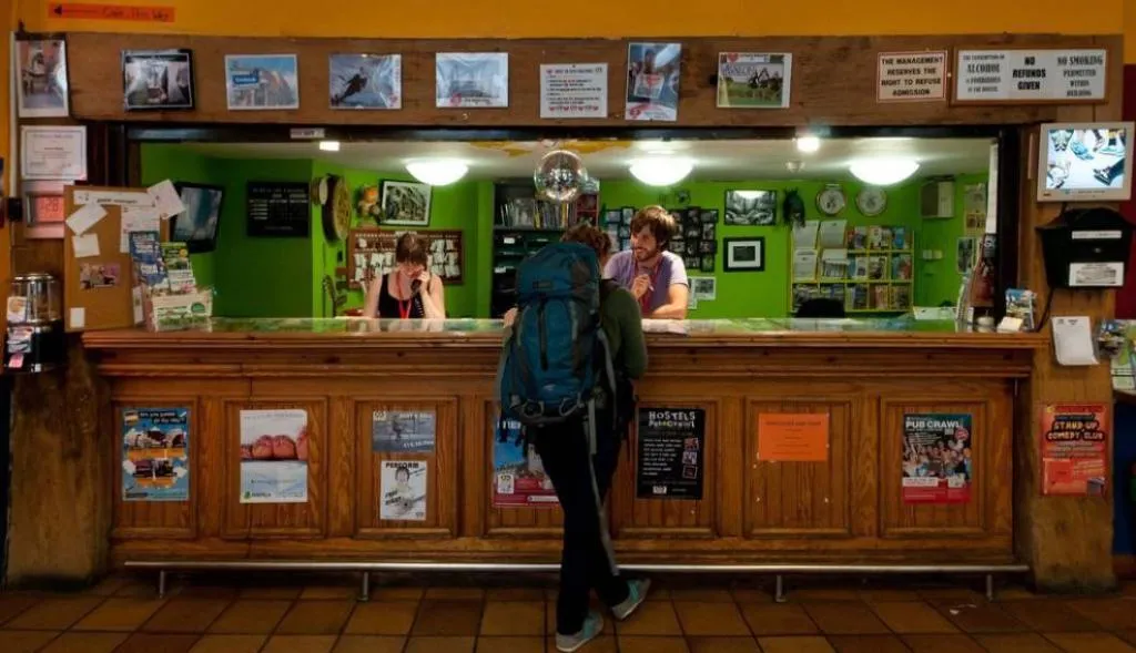 Lobby, Avalon House Hostel, Dublin