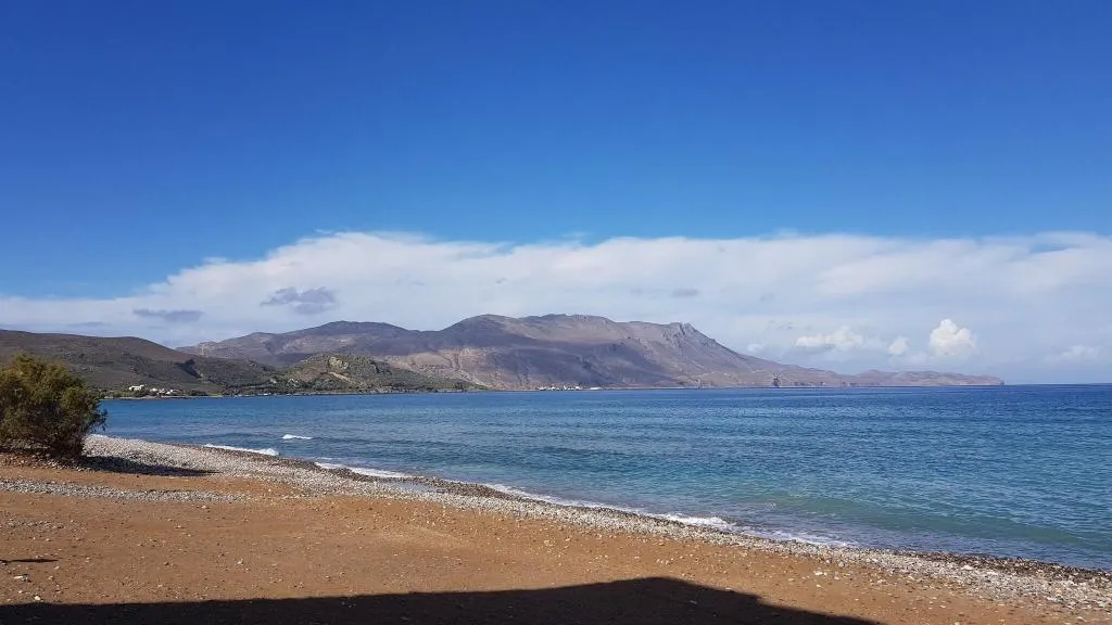 Beach, Sunny Bay, Crete