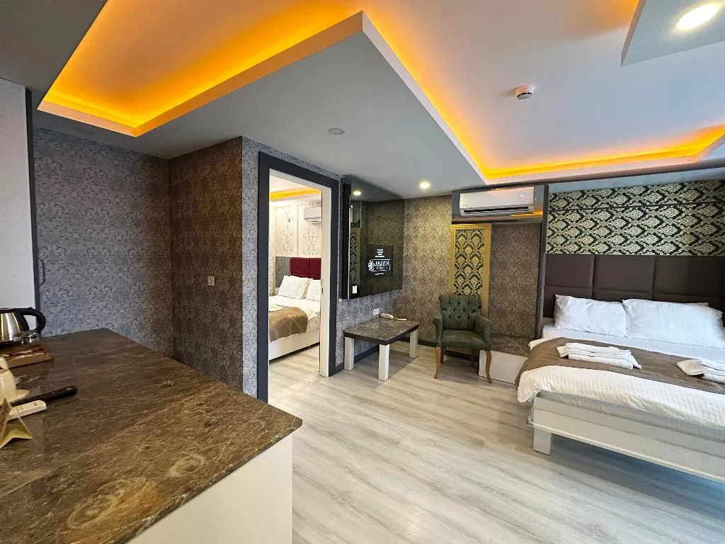 SUITE Accessible Two Double beds Room, Akayda Butik Hotel, Antalya