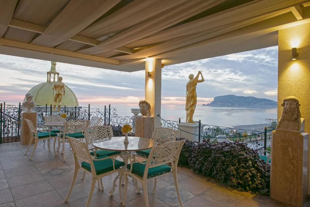 Terrace, Antique Roman Palace Museum Hotel +16, Antalya