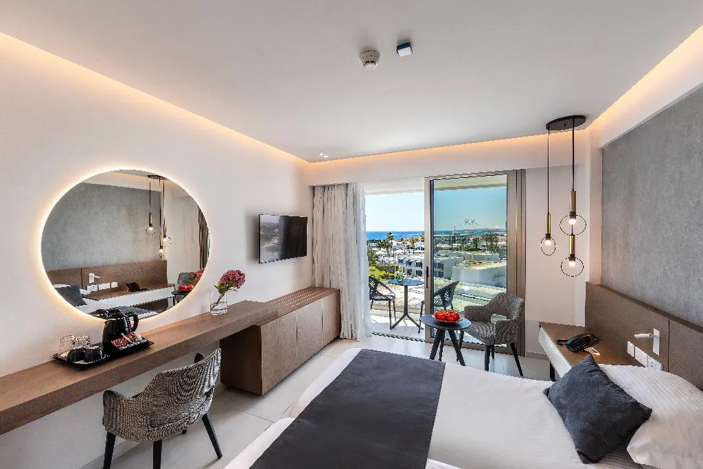 Double or Twin SIDE SEA VIEW Room, Pavlo Napa Beach Hotel, Cyprus