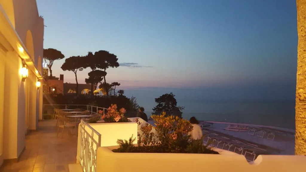 Terrace, Terme Gran Paradiso Hotel, Naples