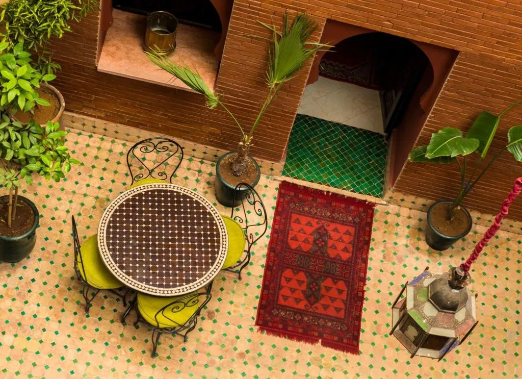 Terrace, Riad Errabii, Marrakech
