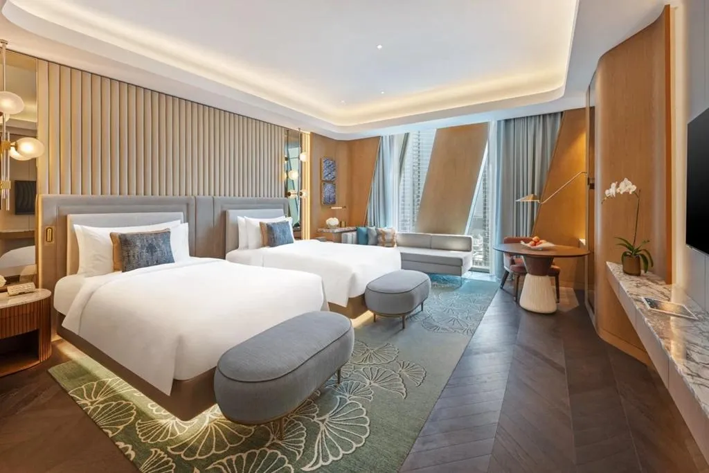 TWIN SUPERIOR SEA VIEW Room, Mandarin Oriental Downtown, Dubai, Dubai