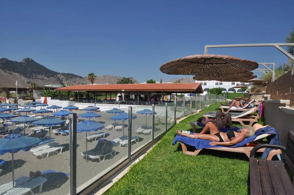 Beach, Alfa Beach Hotel, Rhodes