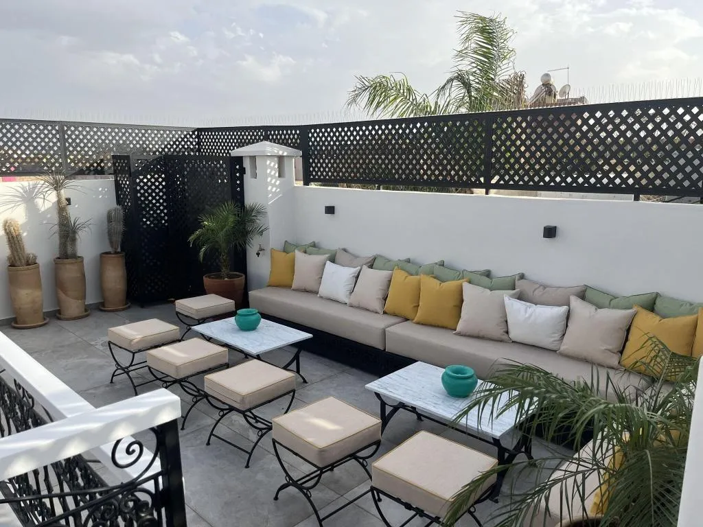 Terrace, Riad L'Etoile D'Orient, Marrakech