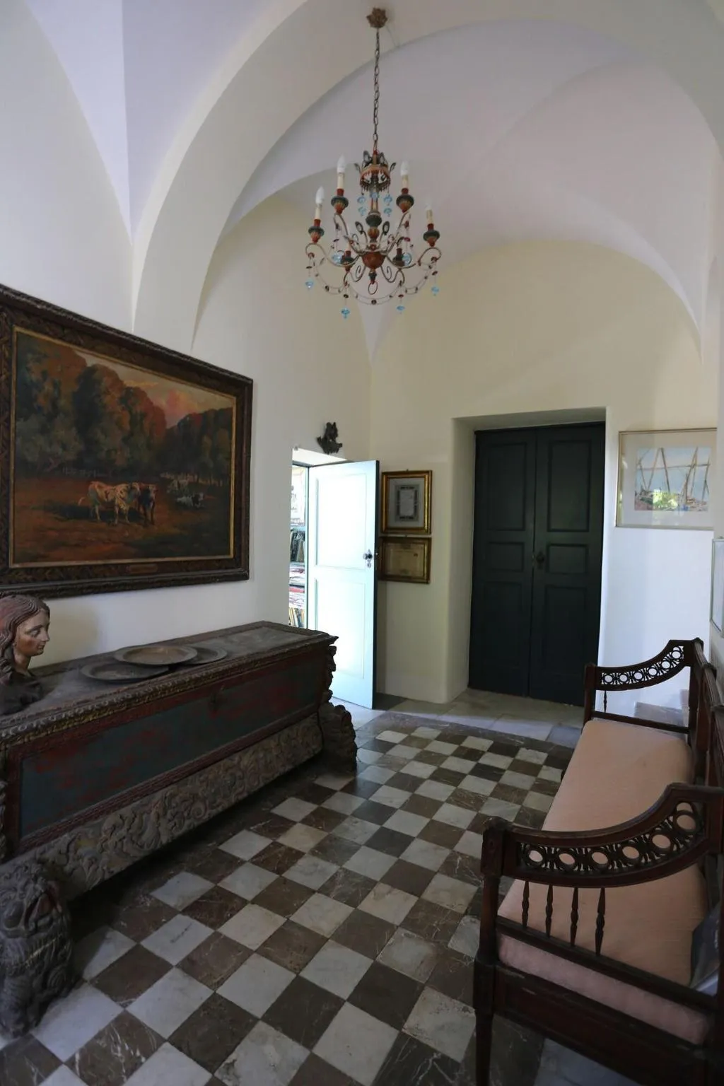 Lobby, Casa Cuseni, Taormina