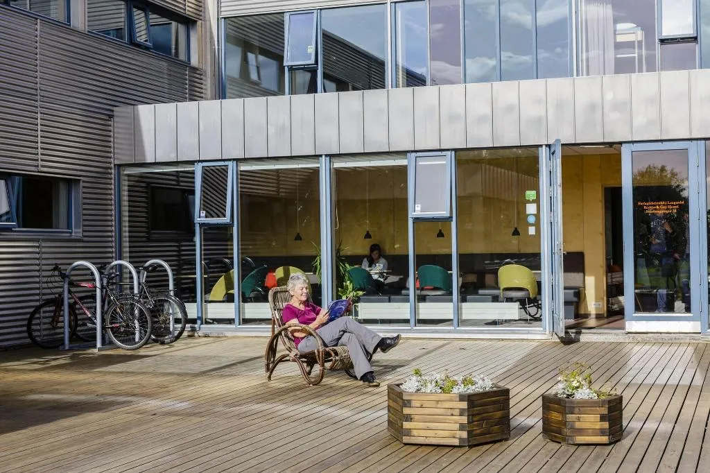 Terrace, Reykjavík City Hostel, Reykjavik