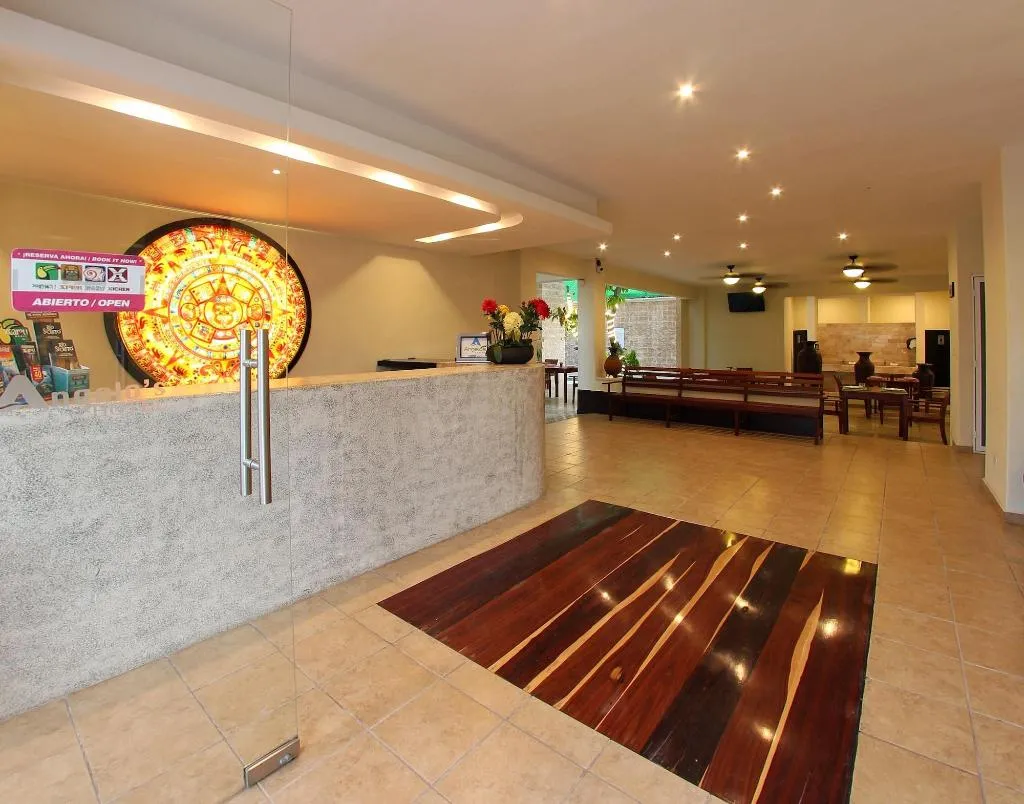 Lobby, Hotel Angelo's, Playa Del Carmen