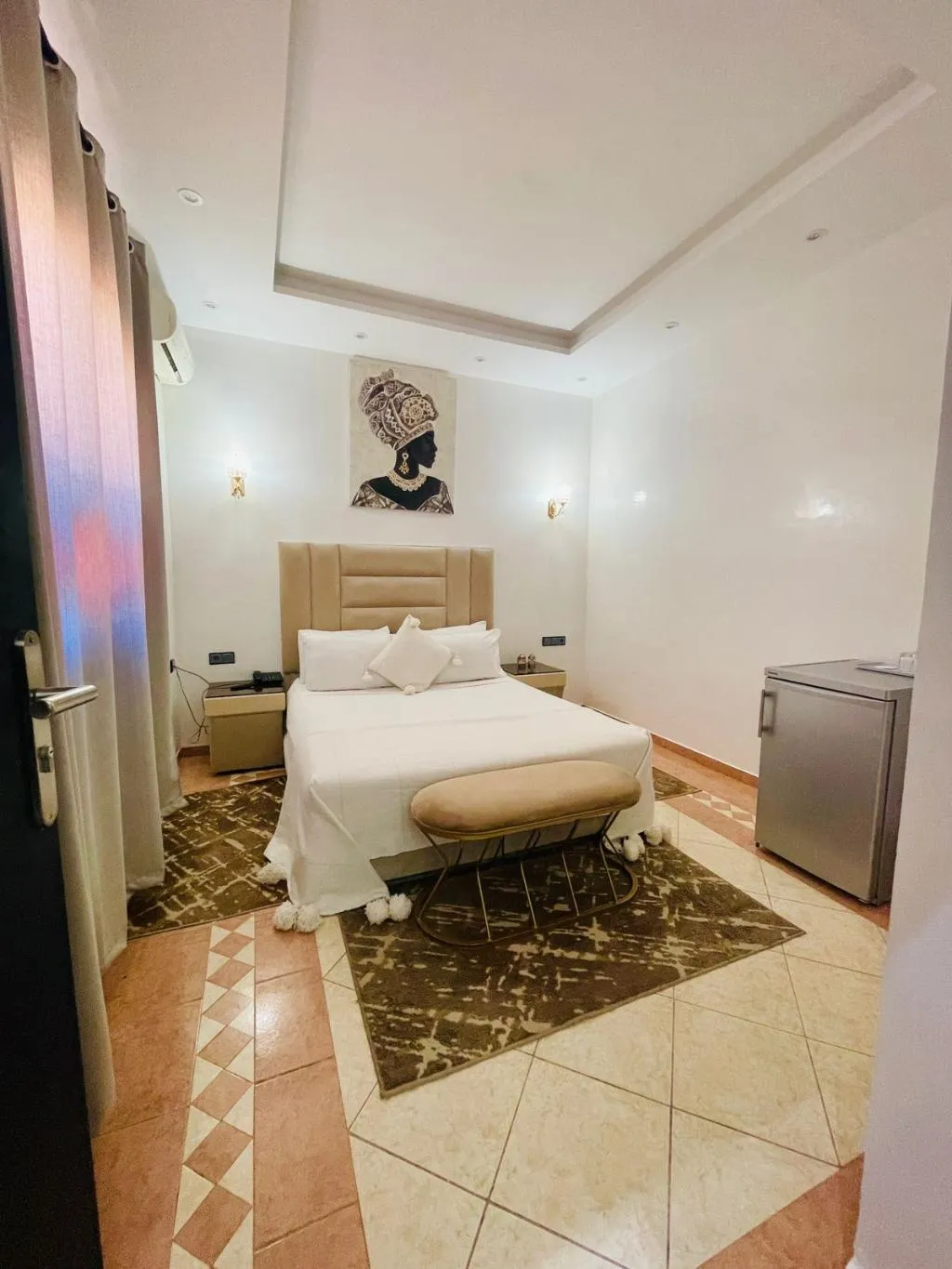 JUNIOR SUITE DELUXE KING BED Room, Riad Douirtna, Marrakech