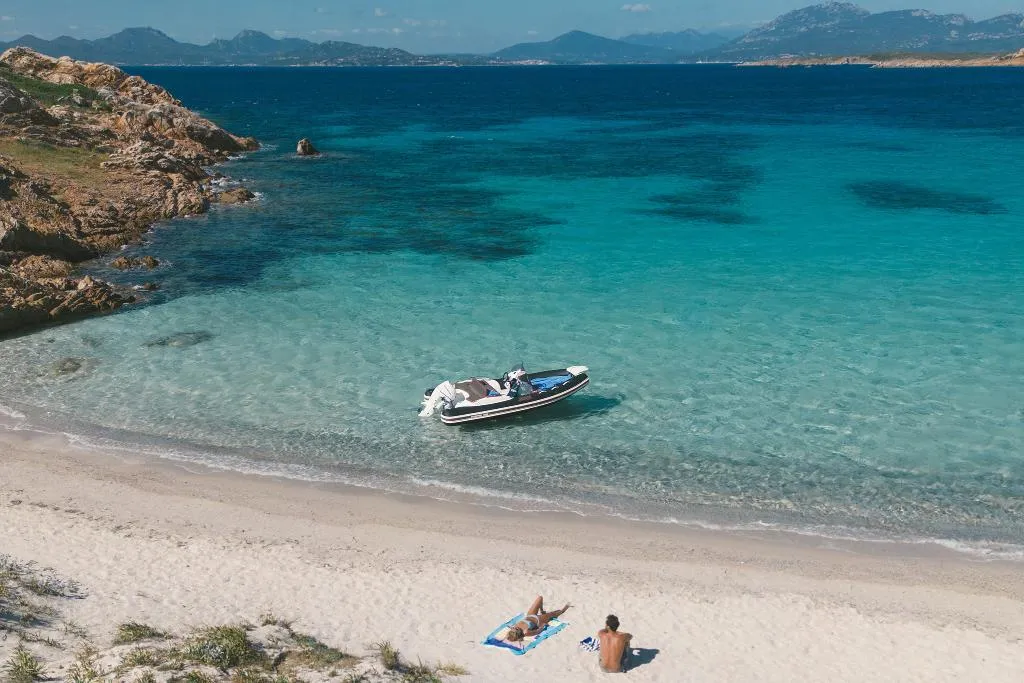 Beach, Romazzino, A Belmond Hotel, Costa Smeralda, Olbia