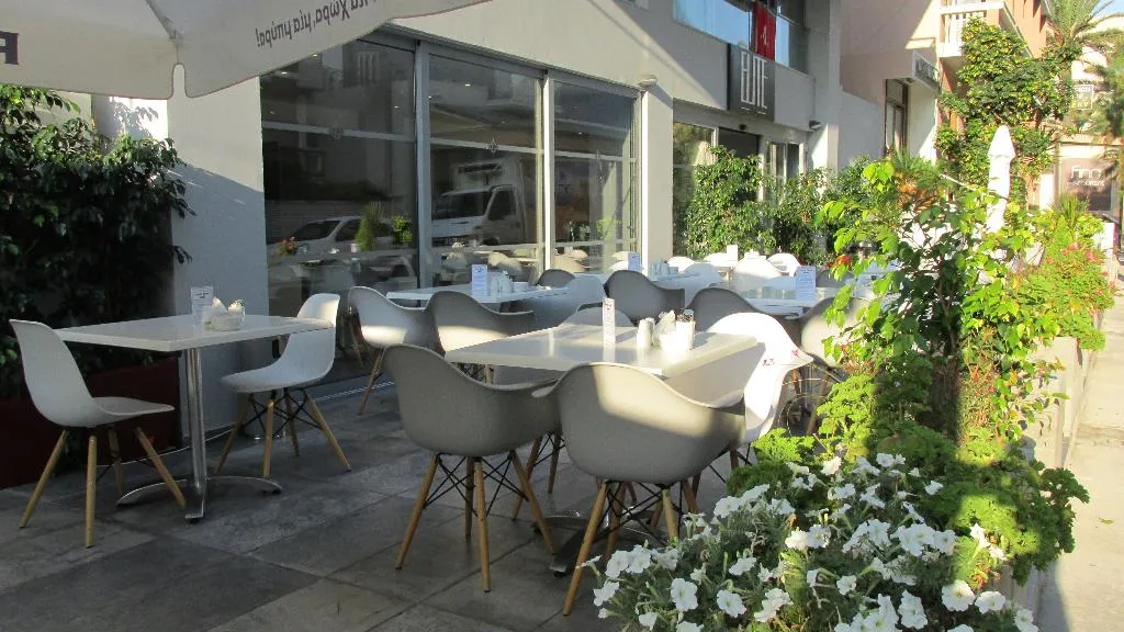 Terrace, Elite Hotel, Rhodes