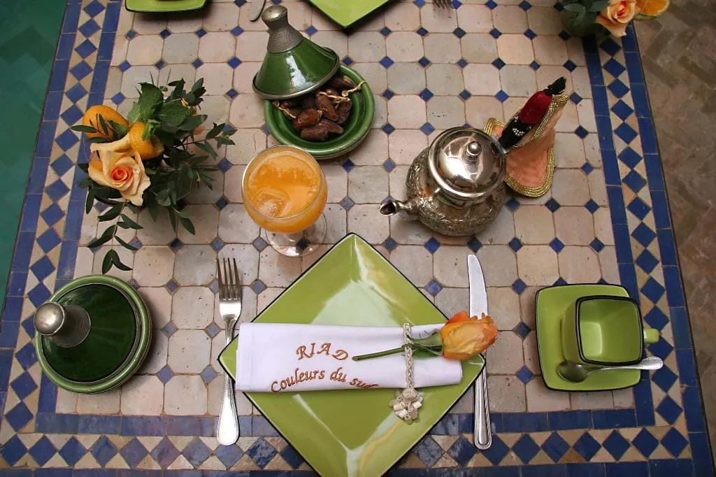 Restaurant, Riad Couleurs Du Sud, Marrakech