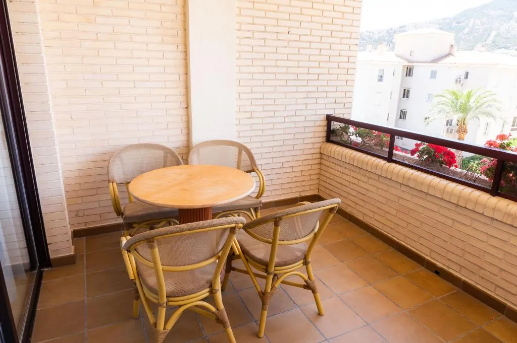 Terrace, Albir Confort Nuevo Golf Apartamentos, Costa Blanca