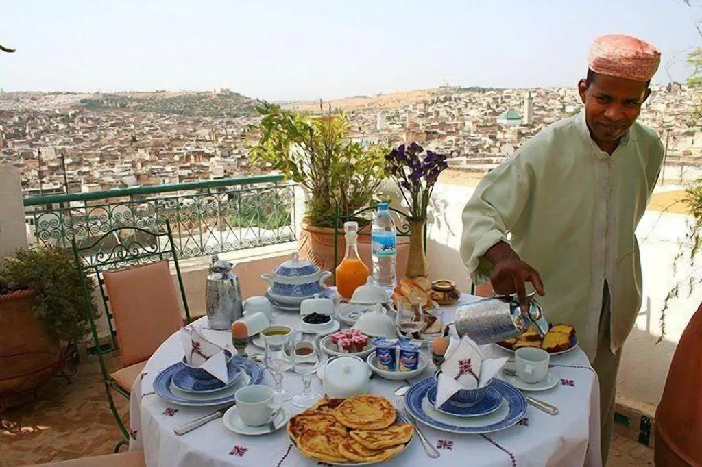 Restaurant, Riad Arabesque, Fez