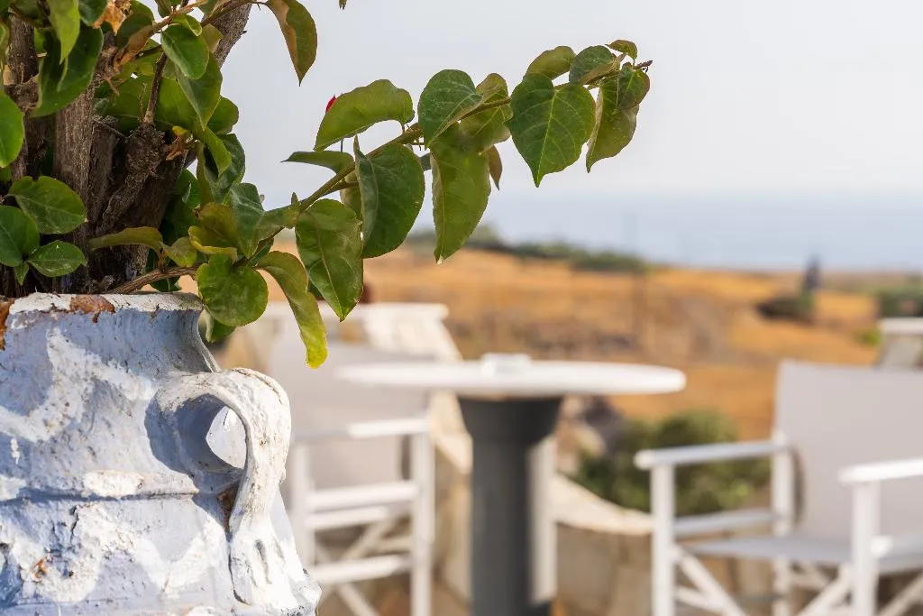 Terrace, Stavros Villas, Santorini