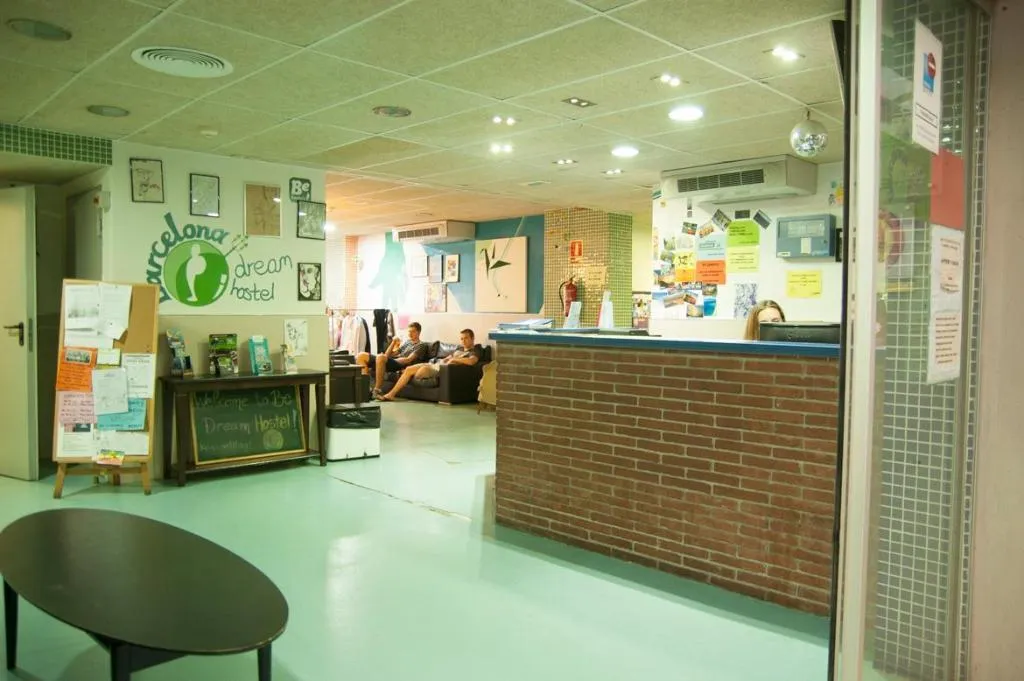 Lobby, Be Dream Hostel, Barcelona
