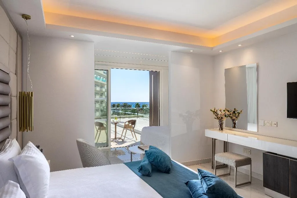 FAMILY ROOM SIDE SEA VIEW Room, Chrysomare Beach Hotel & Resort, Cyprus