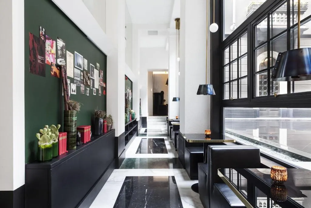Lobby, Senato Hotel Milano, Milan