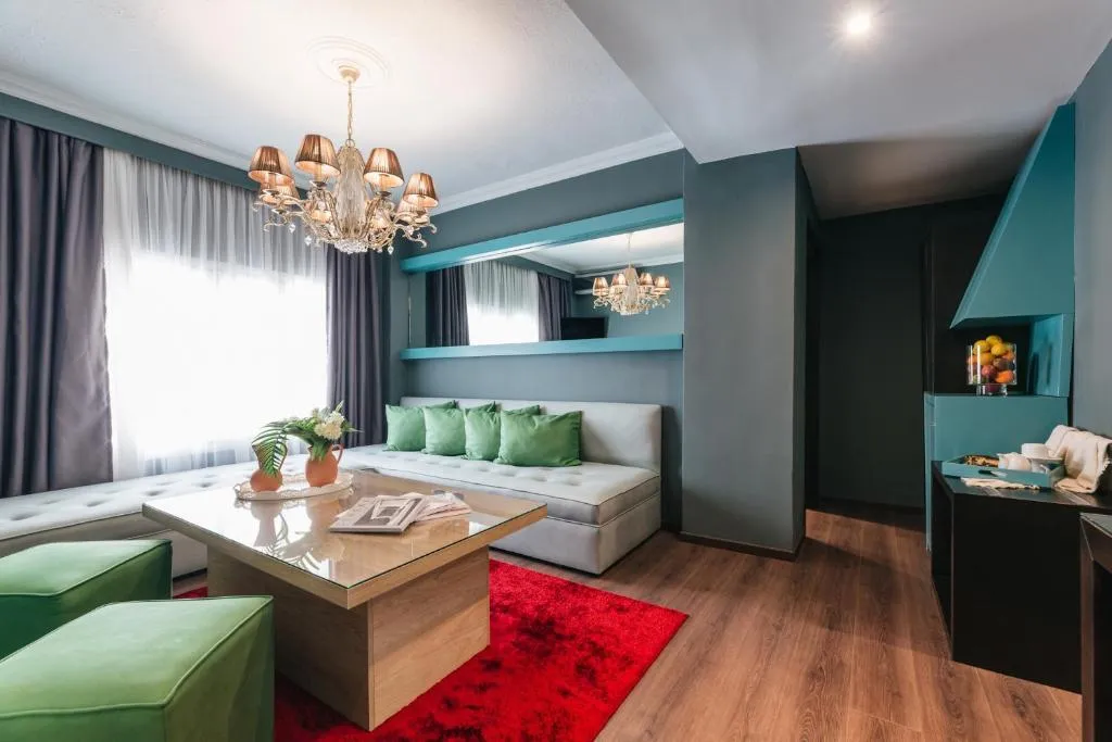 SUITE QUEEN SIZE BED Room, Ladadika Design, Halkidiki