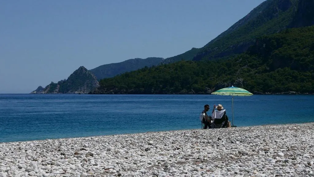 Beach, Aida Hotel, Antalya