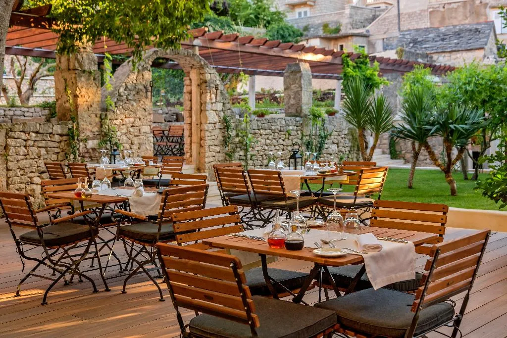 Terrace, Puteus Palace Heritage hotel, Split