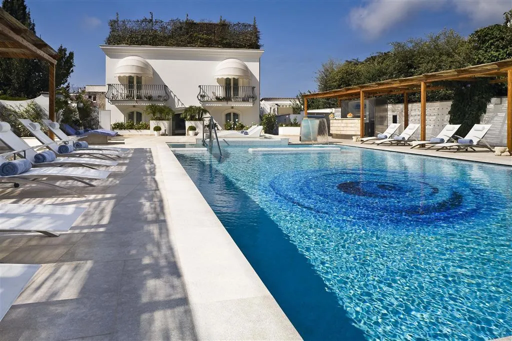 Pool, Hotel Villa Blu Capri, Naples