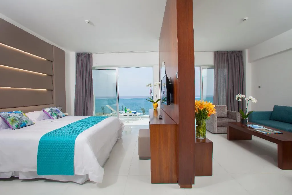 JUNIOR SUITE SEA VIEW Room, King Evelthon Beach Hotel & Resort, Cyprus