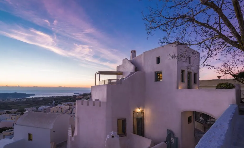 General view, Kastro Mansion, Santorini