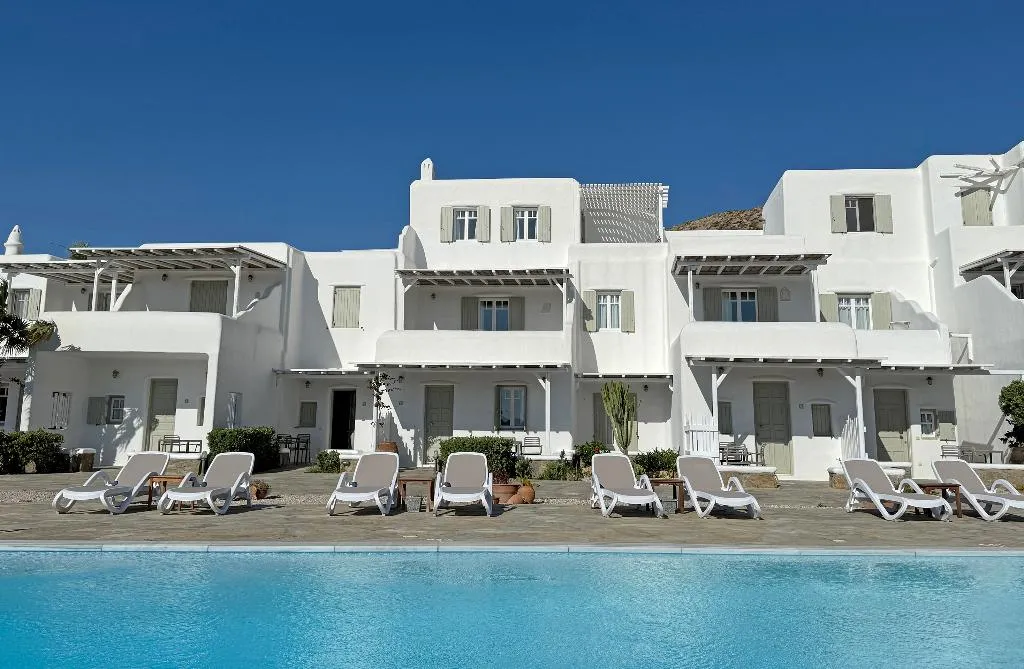 General view, Yakinthos Residence, Mykonos