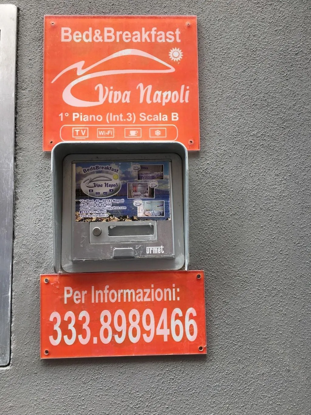 General view, B&B Viva Napoli, Naples
