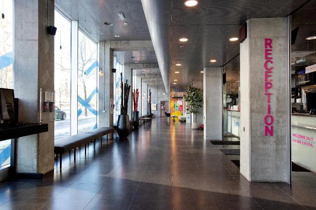 Lobby, Cabinn Metro, Copenhagen