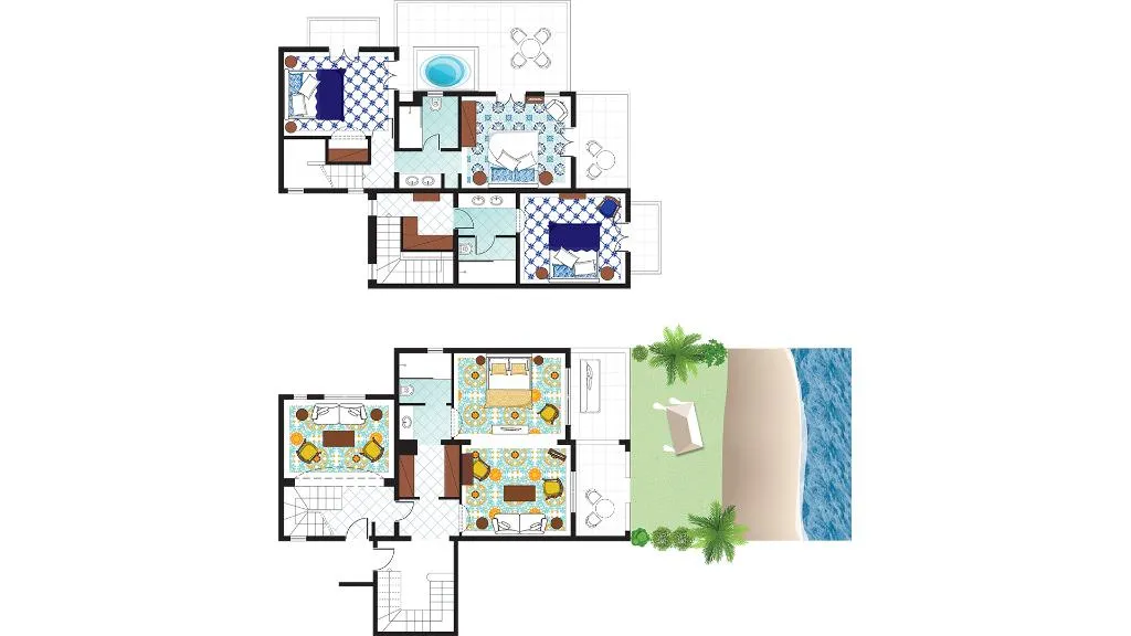 VILLA FOUR BEDROOMS Room, Caramel, A Resort to Live, Crete